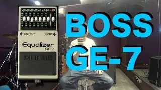 イコライザーを使ってみたいんです！BOSS「GE-7」のご紹介！！