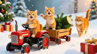 Ginger Kitten Meets Grandma 💕, Mama Cat’s Relaxing Seaside Adventure 🐾🌊 | Funny Cat  #contenthunt