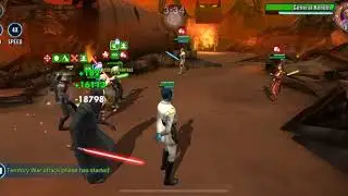 Star Wars Galaxy of Heroes RNG Trash - 100% foresight trash 2/26/19