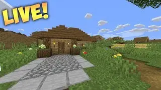 Minecraft  1.14 Survival - Playing in my let's play world