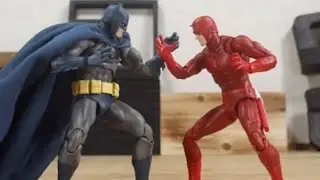 BATMAN vs DAREDEVIL &ndash; EPIC TOY FIGHT 😱 (STOP MOTION)