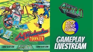 Auf wiedersehen Monty - C64 Gameplay Livestream - Zeo's Retro Rewind