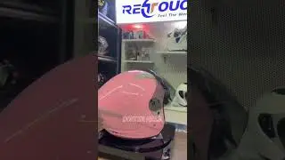 HELM GM G1 SOLID ALL WARNA VISOR LIGHT SMOKE HALF FACE ORIGINAL SNI