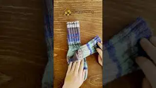 Folding Socks Into a Rose