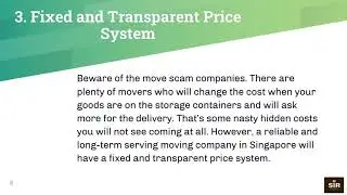 Reliable Moving Company in Singapore