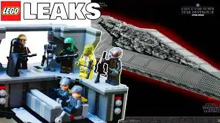 Утечка информации о модели UCS SUPER STAR DESTORYER! (Минифигурки, подарки за покупку и многое др...
