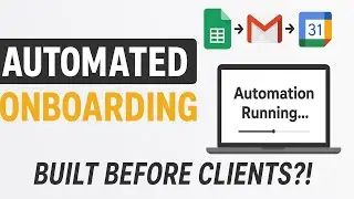 SaaS Founders: How I Automated Client Onboarding with Just Google Tools