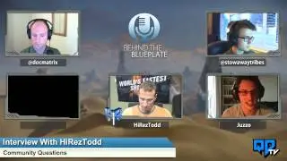 Behind the Blue Plate #52 - Interview with HiRezTodd