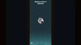 Pok&eacute;mon go wooloo evolve into Dubwool  🐑