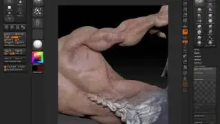 dominance war 5 Schatten Zbrush polypaint
