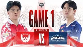 GAME 1 - BIGETRON ALPHA VS REBELLION ZION | MPL INDONESIA SEASON 12 | PLAYOFFS DAY 1