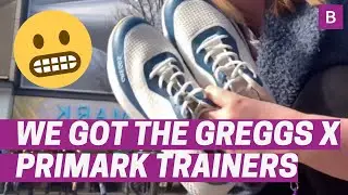 Greggs X Primark exclusive trainers review