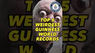 😂 🏅TOP 5 WEIRDEST GUINNESS WORLD RECORDS