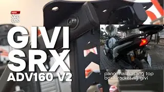 ADV160 TOPBOX BRACKET | GIVI SRX V2 | PANO MAG PARK SA MOTOMARKET CENTRIS? | GIVI WARRANTY