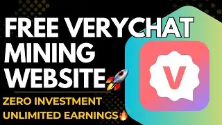 Free registration in verychat|| new mining app || free mining #crypto #interlink #mining
