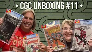 She dropped a raw comic! CGC Unboxing and Pre-Press Raw Comics