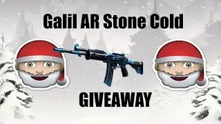 CSGO Giveaway | Galil AR Stone Cold | CSGO Christmas 2k16 Giveaway | csgo free skins