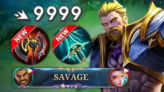 WTF DAMAGE!!! NEW ROGER BEST BUILD AND EMBLEM IS 100% BROKEN (MUST TRY) | MLBB
