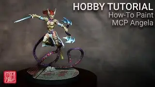 How To Paint Marvel Crisis Protocol - Angela | Hobby Tutorial