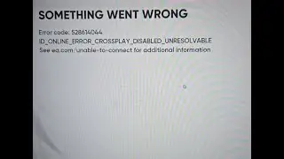 How to fix Skate error code 528614044 ID ONLINE ERROR CROSSPLAY DISABLED UNRESOLVABLE