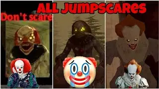 Death park 1 clown vs death park 2 clown vs death park Pennywise jumpscare #shorts #deathpark