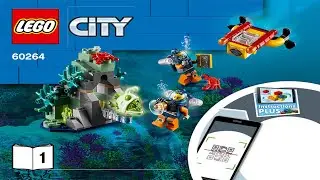 🚧 LEGO instructions 🚧 City 🚧 60264 🚧 Ocean Exploration Submarine 🚧 Book 1 🚧