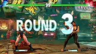 STREET FIGHTER V Cammy vs Laura