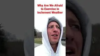 Why Are We Afraid to Exercise in Inclement Weather #rain #weather #exercise IG @brett_lechnar