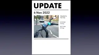 Op Snap Update HJ18 XGB, KV11 LKM  | Close Pass of Shame | #helmetcamera | Out and About Worcester