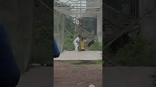 Indrasish on Practice time #cricket