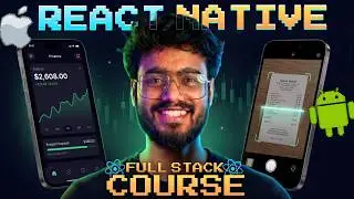 React Native Full Stack Course (2026) | Build a Full Stack Mobile App and Publish to App Store 🔥