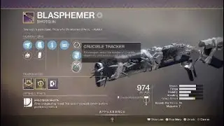 Destiny 2 Blasphemer Review