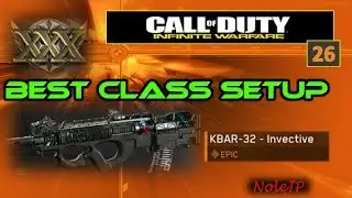 (How To) Best Class Setup -- KBAR-32 - Invective (EPIC) -- Call of Duty : Infinite Warfare