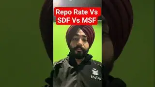 Repo Rate Vs SDF Vs MSF For Banking Exam 2025 | Monetary Policy Committee | Banking Terms Explained
