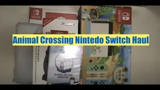 DataBlitz Animal Crossing Nintendo Switch Bundle Unboxing