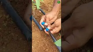 🤩Usefull product! 👆🏻👌🏻damaged drip irrigation repair!!