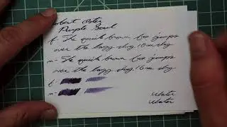 Robert Oster Purple Soul (Formerly Purple Jazz) Fountain Pen Ink #fountainpenink #fountainpens