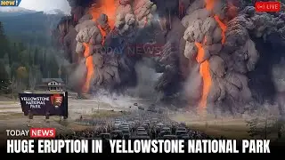 Huge Eruption In Yellowstone! Shakes Again A 4.7 Earthquake Ripples Beneath Wyoming
