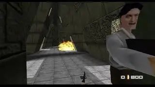 GoldenEye 007 &ndash; James Bond with Silenced PP7 vs. Jaws with Dual wield AR33 Assault Rifle Duel