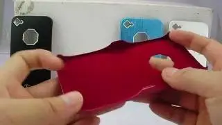 Ultra Thin Aluminium Metal Case For iPhone 4S Red