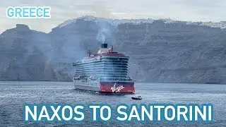 NAXOS to SANTORINI by Ferry ⛴️ Video by JJWart.com