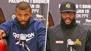 Badou Jack vs. Marcus Browne FINAL PRESS CONFERENCE | Pacquiao vs Broner Undercard
