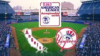 IP 1979 PostSeason!  AL Championship Series!  Game 4:  CAL Angels @ NY Yankees.