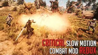 Critical Slow Motion Combat REDUX - [The Witcher 3 Mod Preview]
