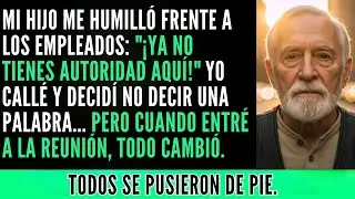 Mi Hijo Me Dijo: “¡Tú Ya No Mandas Aquí!”… Pero Cuando Entré A La Sala, Todos Se Levantaron.