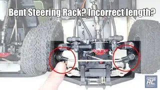 WPL Build Tips - Bent Steering Rack? Wrong length? Defect?