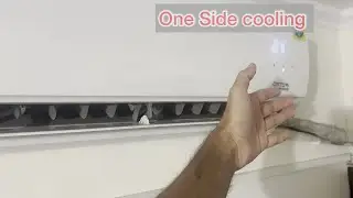AC cooling one side & normal air other side FIXED