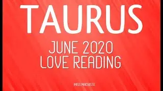 *TAURUS LOVE* A SECOND CHANCE AT LOVE! TAROT READING JUNE 2020