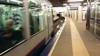 Ret metro nabij Rotterdam Centraal
