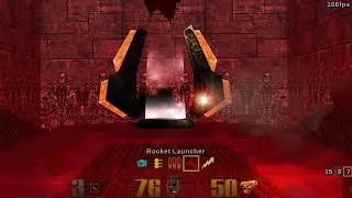 Quake 3 Arena: me vs Major [Map:Q3Tourney, Difficulty:Nightmare],
